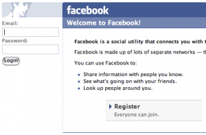 Facebook Login Image