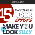 15 WordPress User Errors