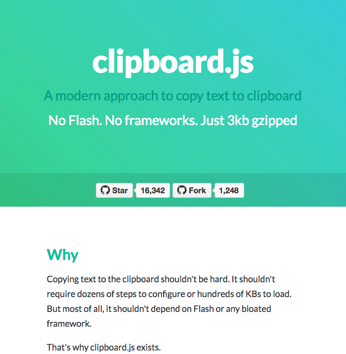 text to clipboard